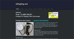 Desktop Screenshot of gpsafety.net